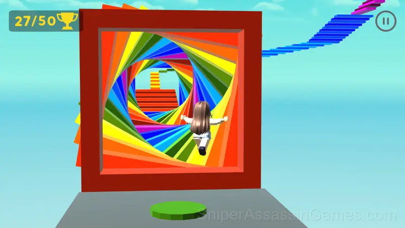 Roblox Obby: Road To The Sky gameplay screenshot 4