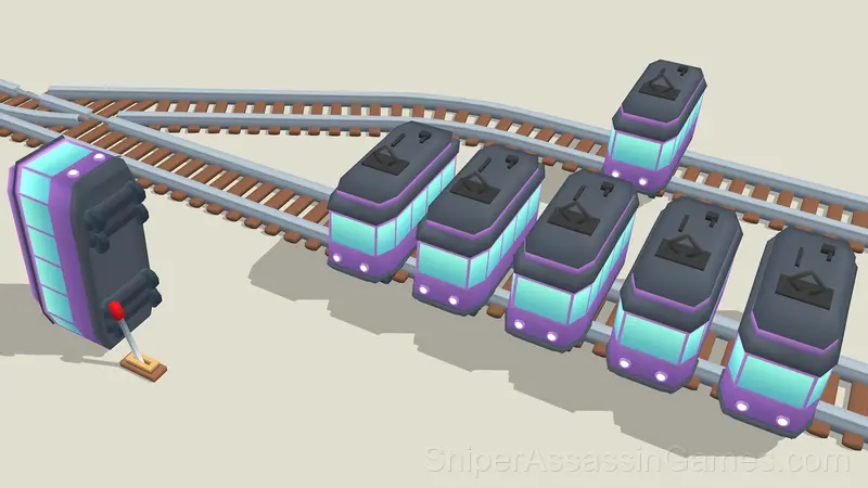 Throlley Problem gameplay screenshot 2