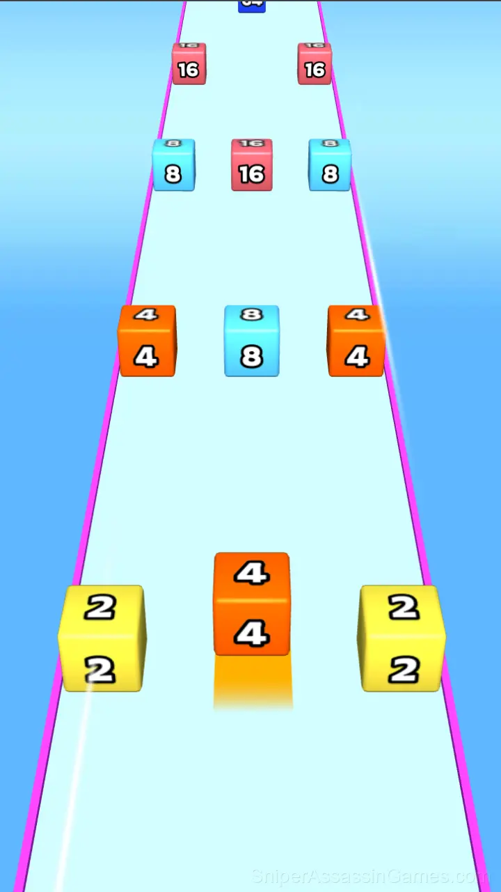 Run Run 2048 gameplay screenshot 2