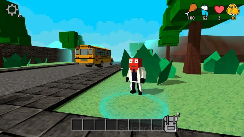 Saving the city from night monsters gameplay screenshot 2