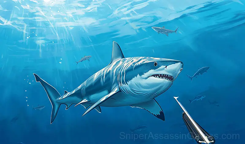 Play Hunter underwater spearfishing. Diving.