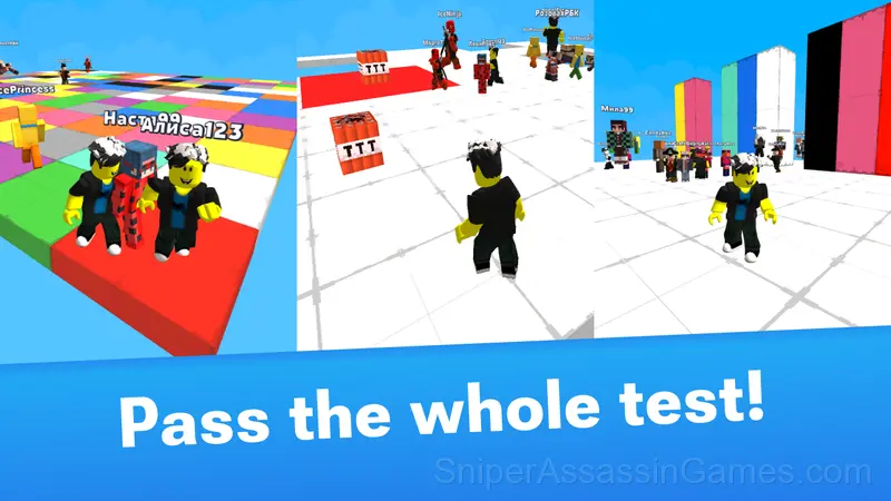 Obby modes! Mini games and challenges gameplay screenshot 1