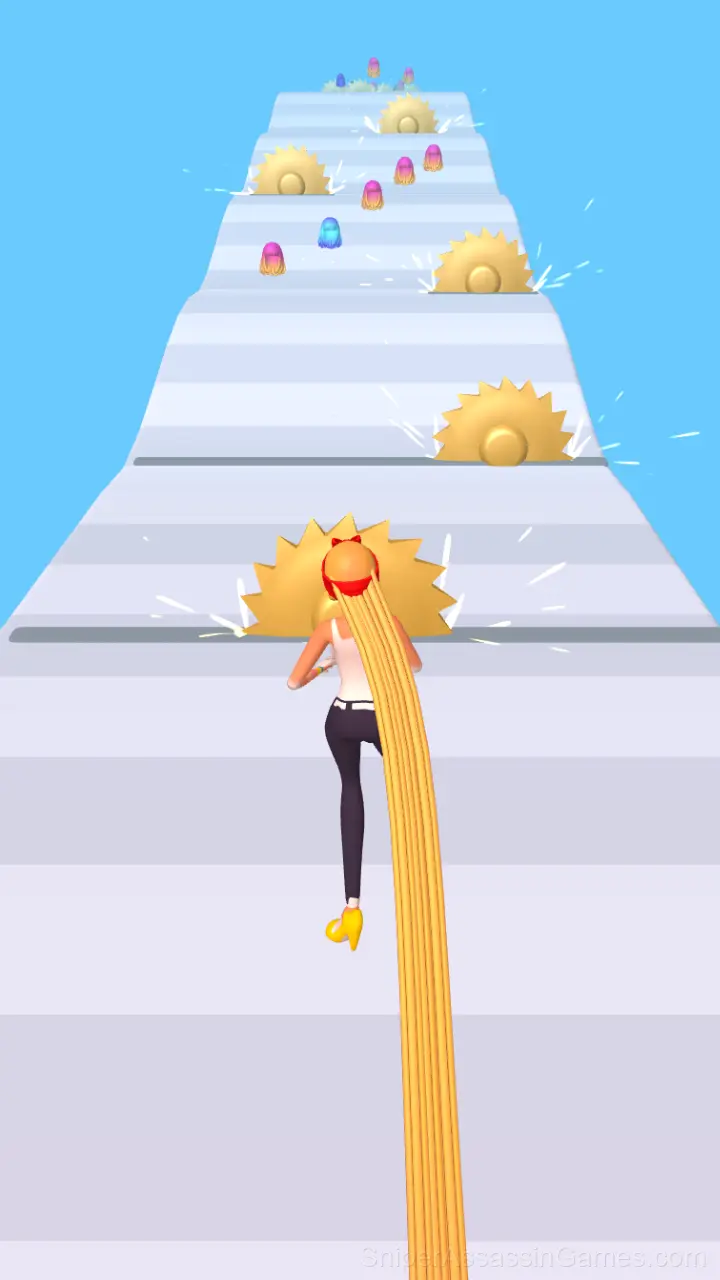 Hair Cut Run gameplay screenshot 3