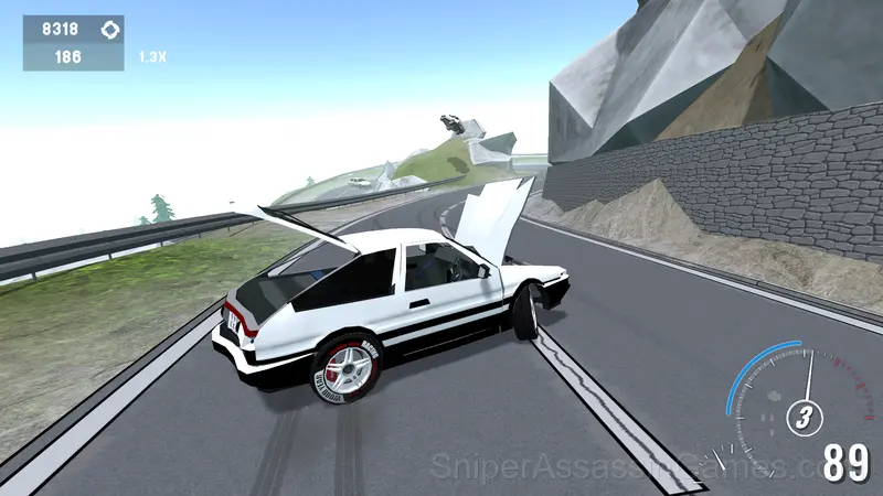 Car Destruction & Drift Simulator gameplay screenshot 1