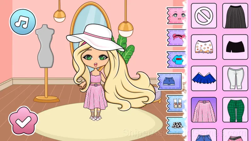 Barbie Paper Doll's gameplay screenshot 1