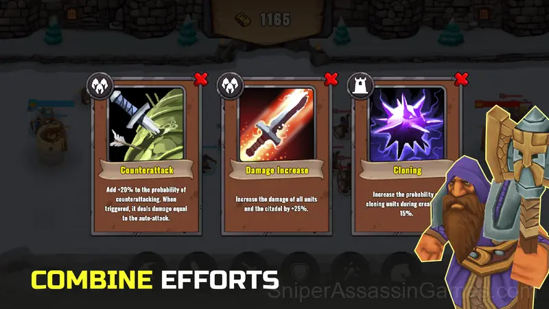 WarBattle: humans vs orcs gameplay screenshot 3