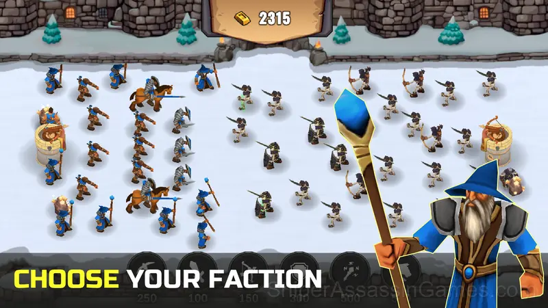 WarBattle: humans vs orcs gameplay screenshot 6