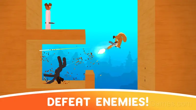 Squirrel with a gun! gameplay screenshot 2