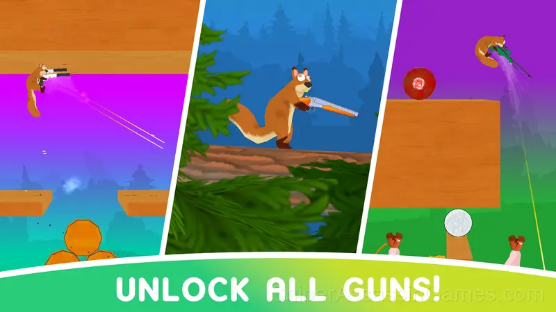 Squirrel with a gun! gameplay screenshot 3