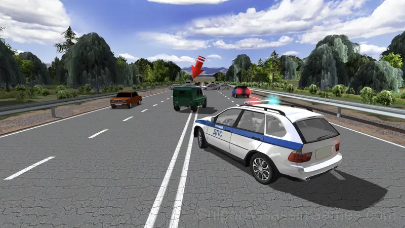 Traffic Cop Simulator 3D gameplay screenshot 1