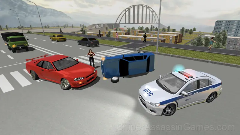 Traffic Cop Simulator 3D gameplay screenshot 5