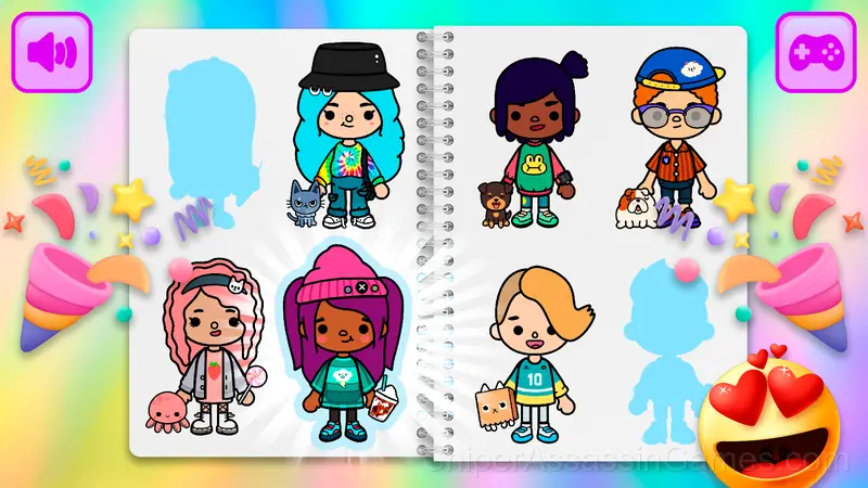 Paper Surprises: Unpacking Toys gameplay screenshot 2