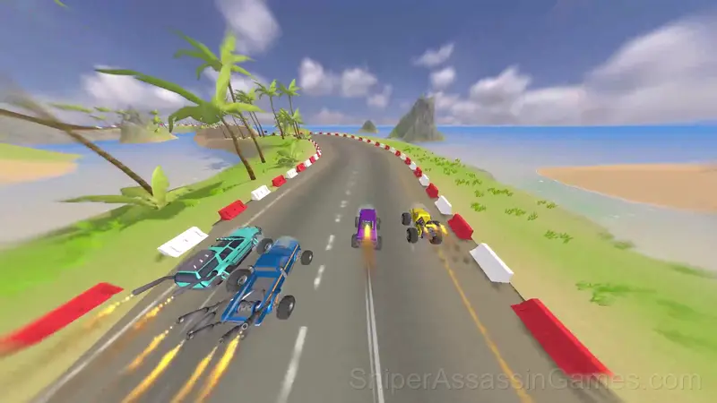 Assemble and Drive: Road Monsters gameplay screenshot 2