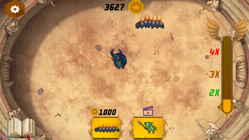 Evolution of mystical monsters gameplay screenshot 1