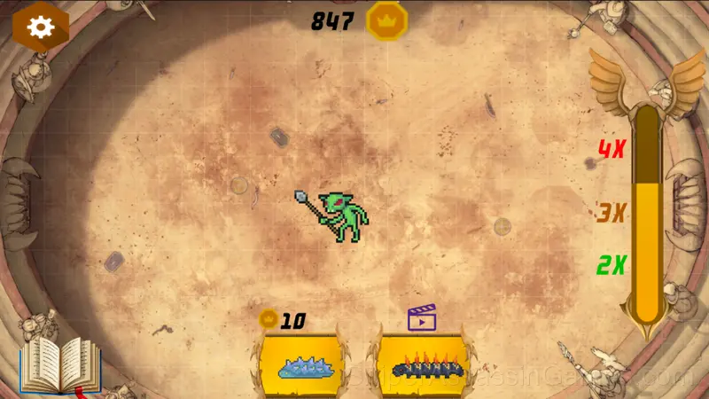 Evolution of mystical monsters gameplay screenshot 3
