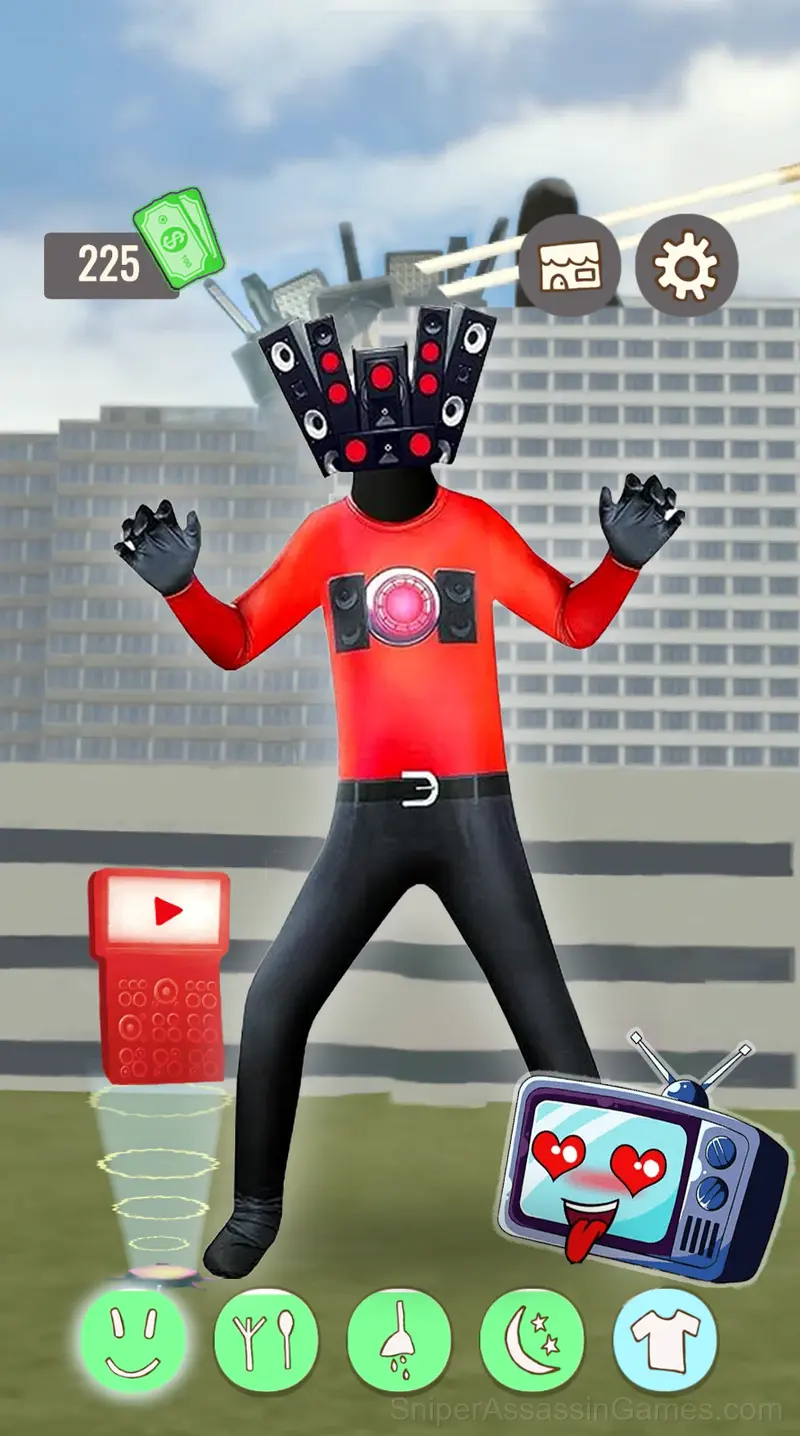 My Skibidi: dop dop yes yes gameplay screenshot 1