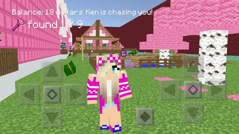 Barbie run away from Ken gameplay screenshot 3