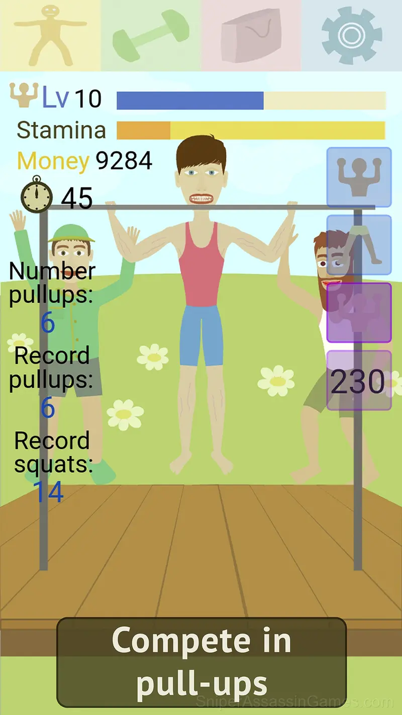 Muscle Clicker gameplay screenshot 3