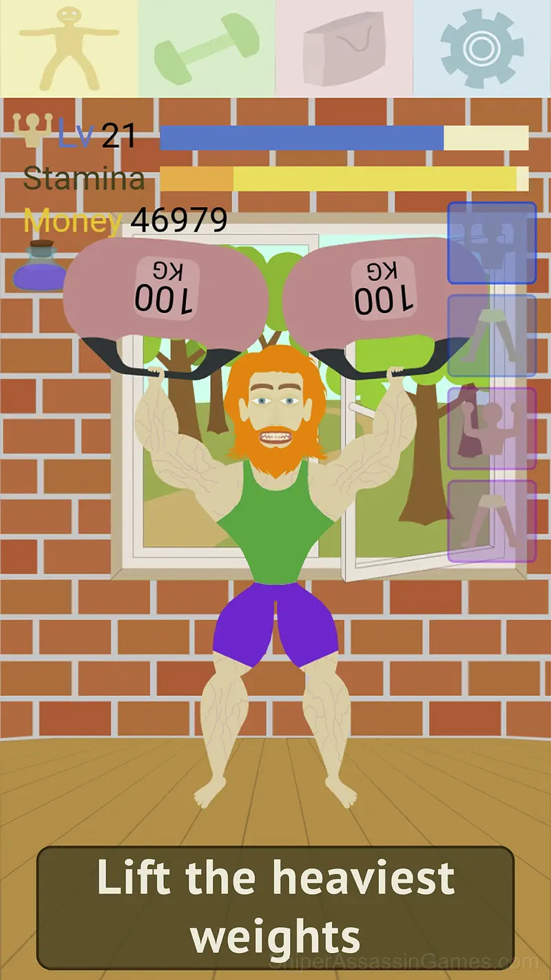 Muscle Clicker gameplay screenshot 5