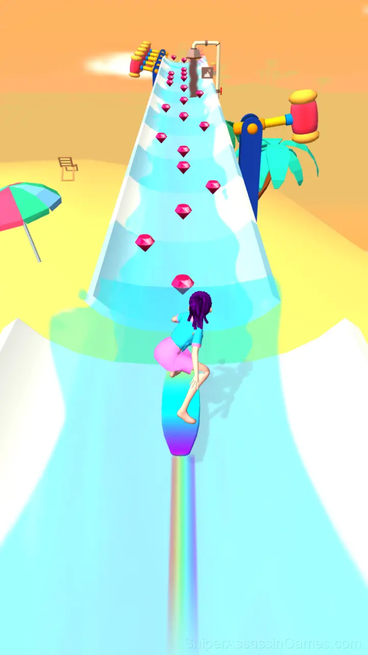 Aquapark Girl gameplay screenshot 1