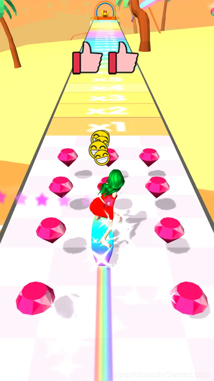 Aquapark Girl gameplay screenshot 2
