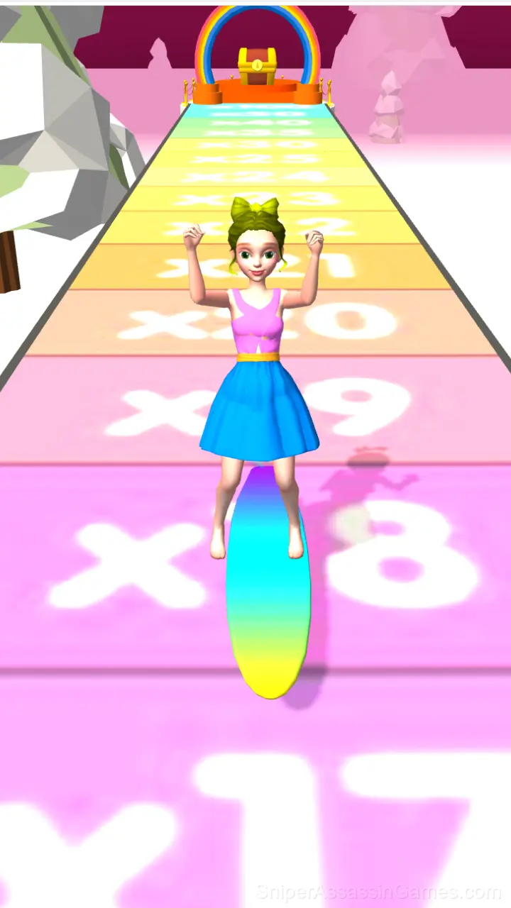 Aquapark Girl gameplay screenshot 3