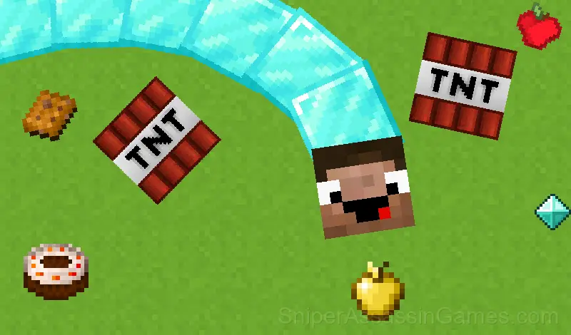 Play SlitherCraft.io