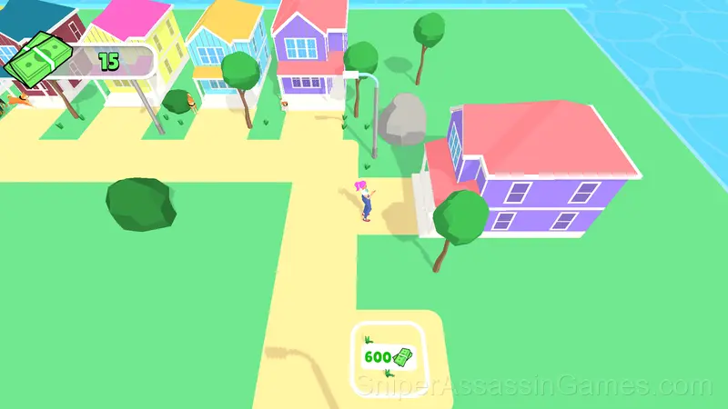 Idle dog walk gameplay screenshot 6