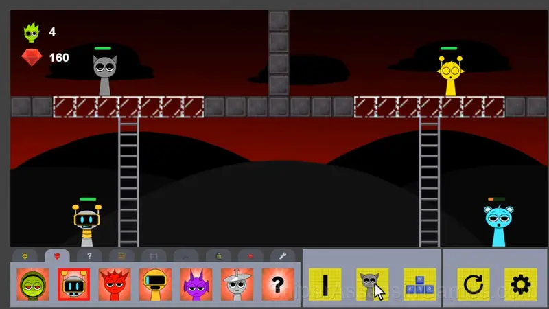 Sprunki Playground Sandbox Mod gameplay screenshot 1
