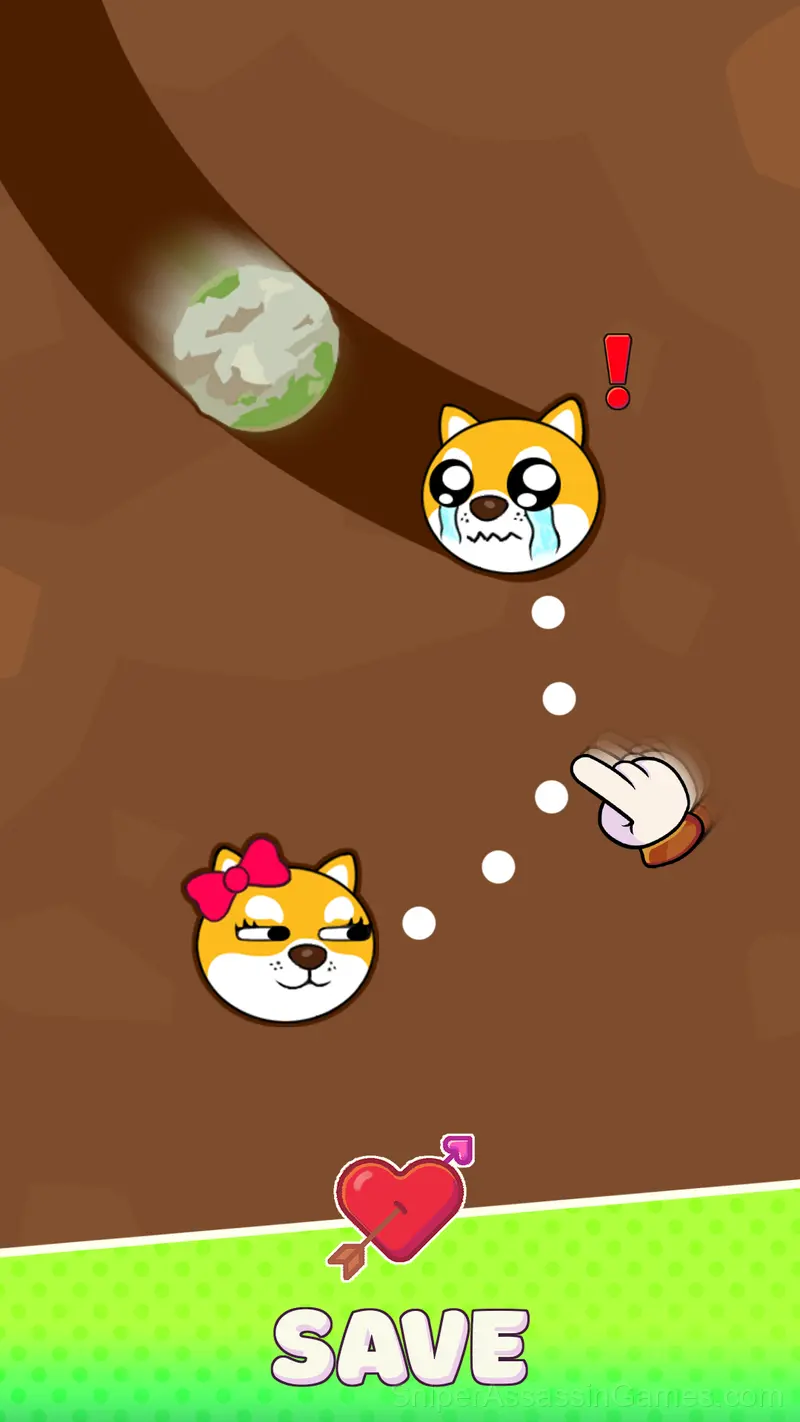 Love Doge: Draw Puzzle gameplay screenshot 2