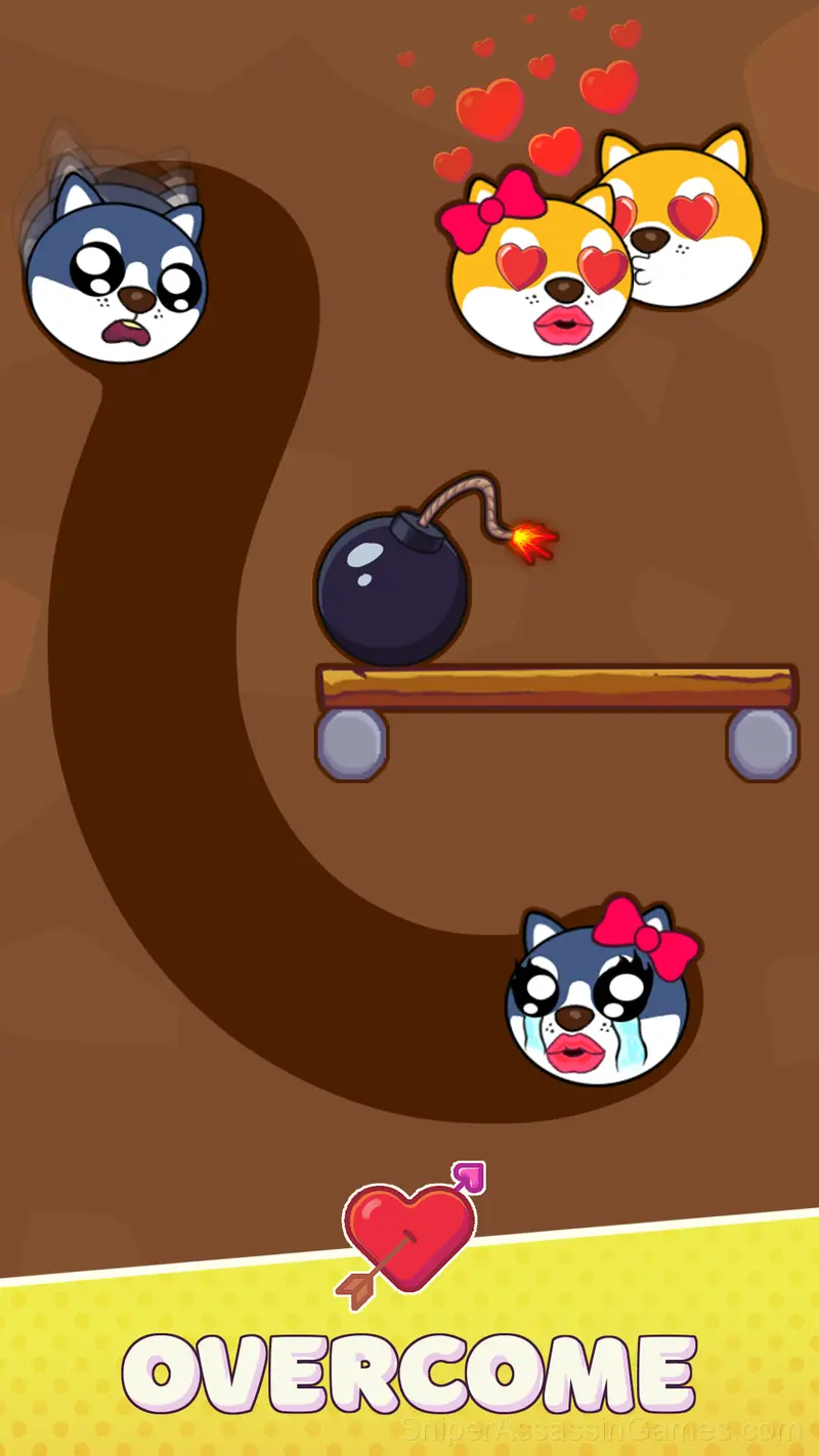 Love Doge: Draw Puzzle gameplay screenshot 3