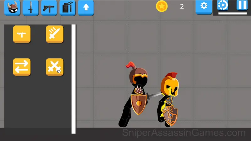 Stick Playground Sandbox gameplay screenshot 1