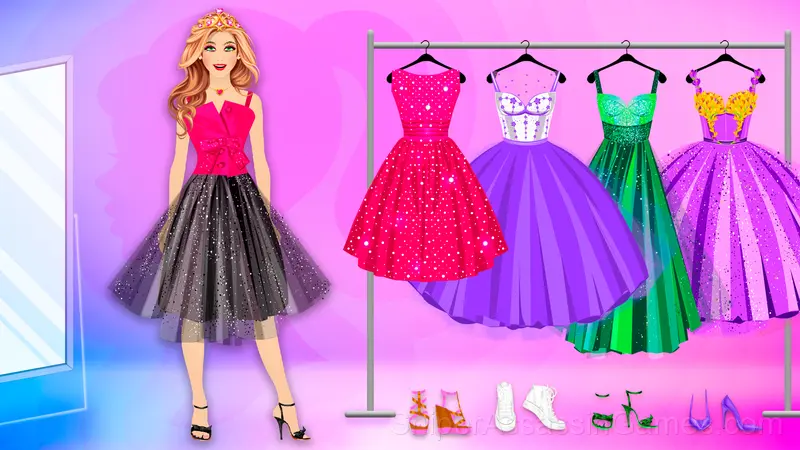 Barbie Beauty Salon gameplay screenshot 3
