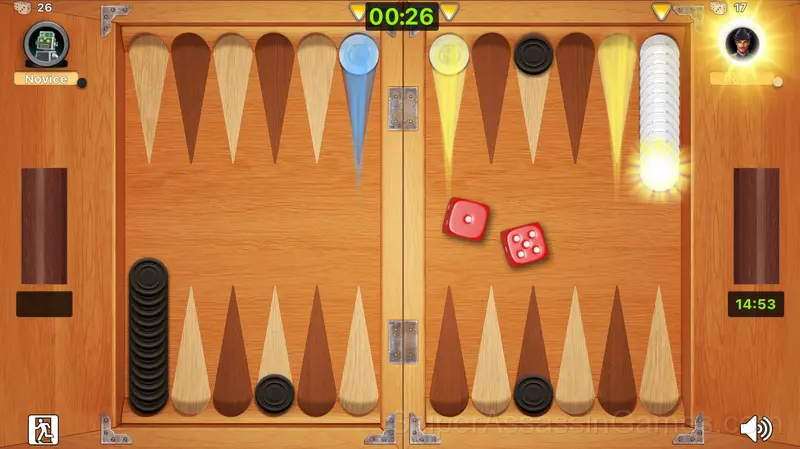 Backgammon XXL gameplay screenshot 1