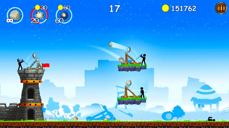 Ragdoll Catapult gameplay screenshot 1
