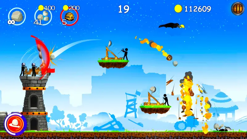 Ragdoll Catapult gameplay screenshot 3