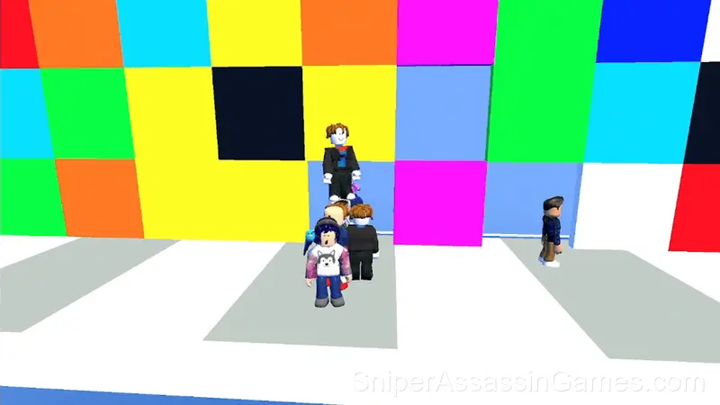 Pass through the colored wall! gameplay screenshot 1