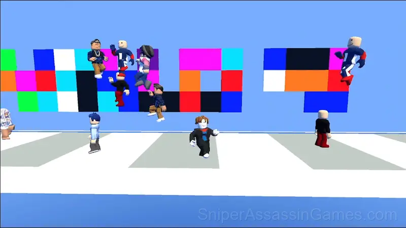 Pass through the colored wall! gameplay screenshot 2