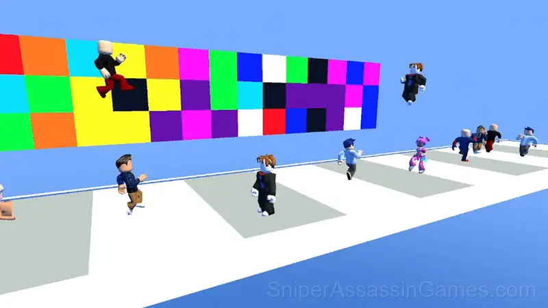 Pass through the colored wall! gameplay screenshot 3
