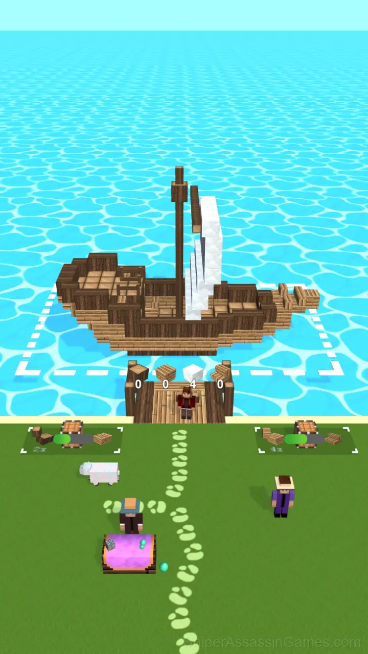 Block Craft World 3D gameplay screenshot 1