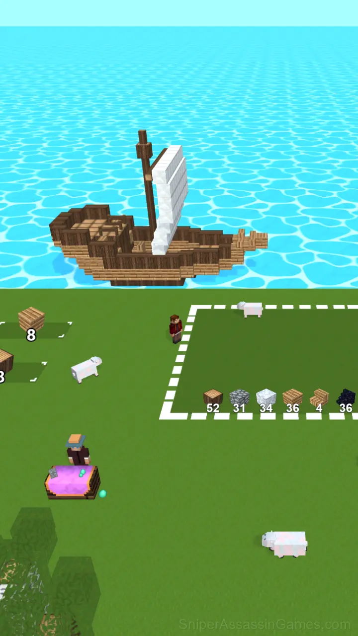 Block Craft World 3D gameplay screenshot 3