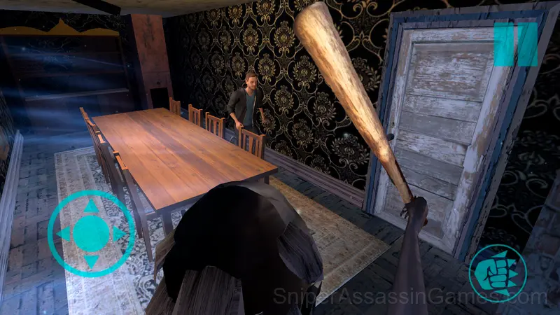 Play for Granny Grandpa or Slendrina gameplay screenshot 1