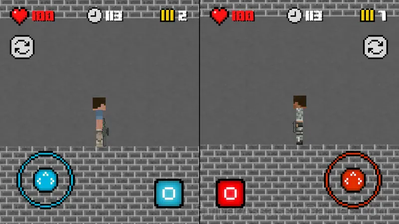 Noob vs Pro: War gameplay screenshot 1