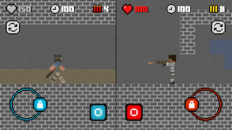 Noob vs Pro: War gameplay screenshot 2