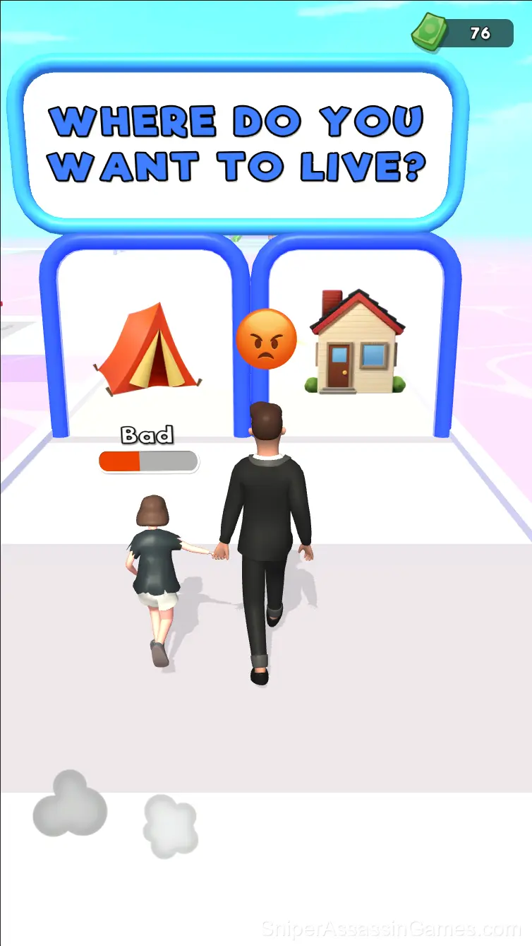 Parent Run gameplay screenshot 1