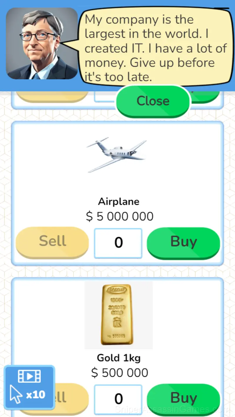 Spend Billionaire's Money. Rich man simulator. gameplay screenshot 4