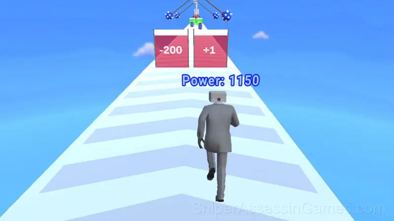 Skibidi: Runner gameplay screenshot 2