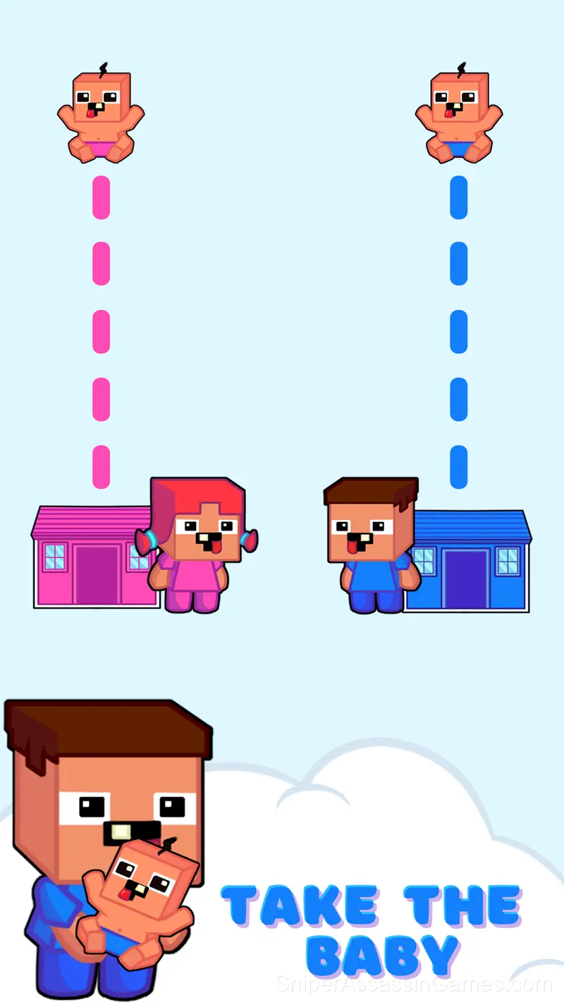 Puzzle Parents: Baby's Path Home gameplay screenshot 1