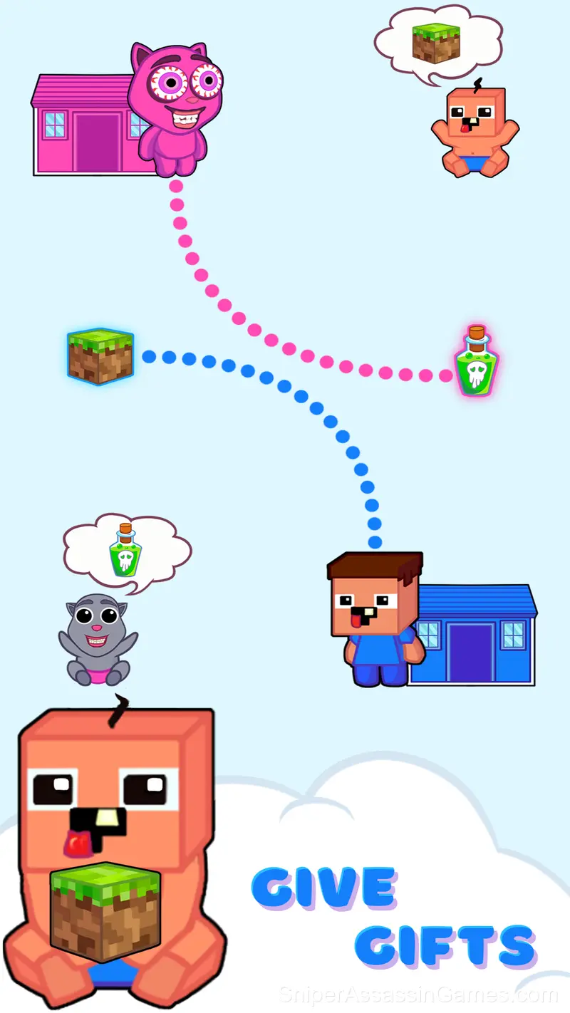Puzzle Parents: Baby's Path Home gameplay screenshot 3