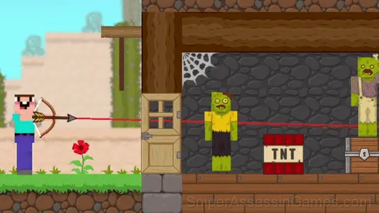 Noob Vs Monsters & Zombies gameplay screenshot 6